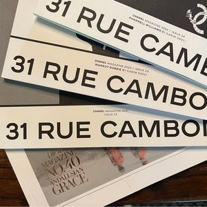 Chanel and Dior coffee table magazines, set of 4